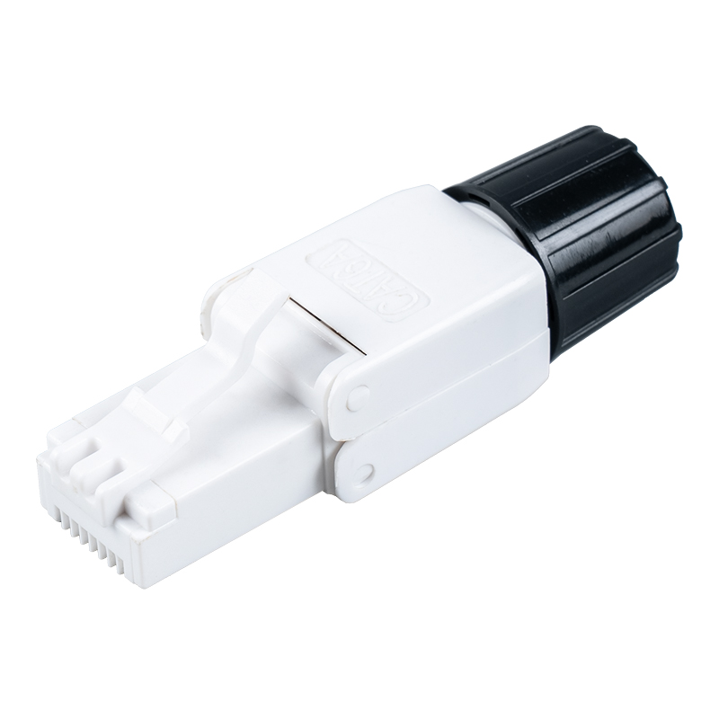 Cat6A uskærmet værktøjsfrit RJ45-stik (med skrue) RJ-G40U-C6A Cat6A uskærmet værktøjsfrit RJ45-stik (med skrue) RJ-G40U-C6A
