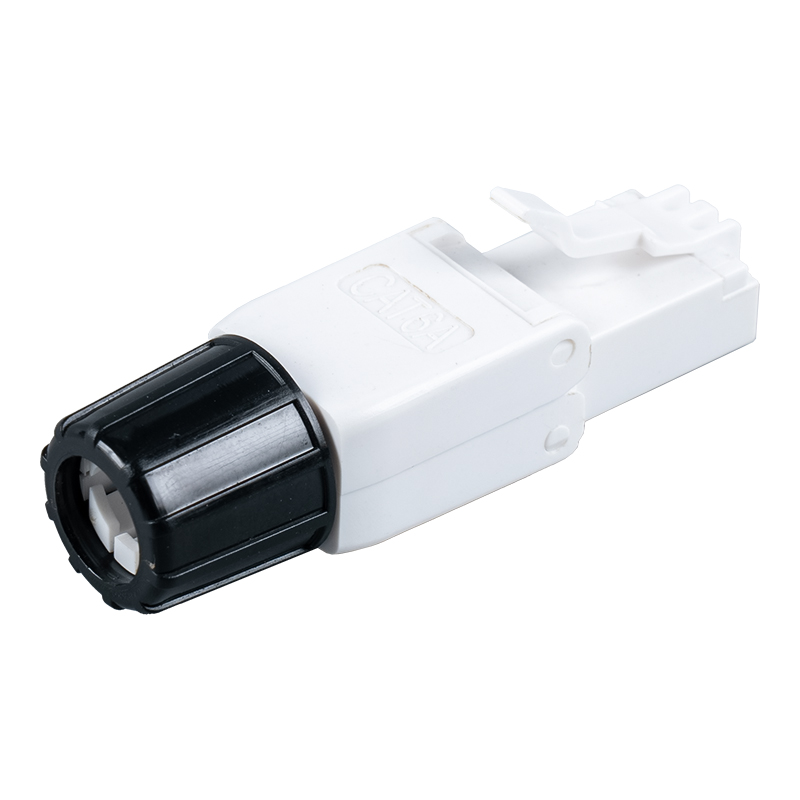 Cat6A uskærmet værktøjsfrit RJ45-stik (med skrue) RJ-G40U-C6A