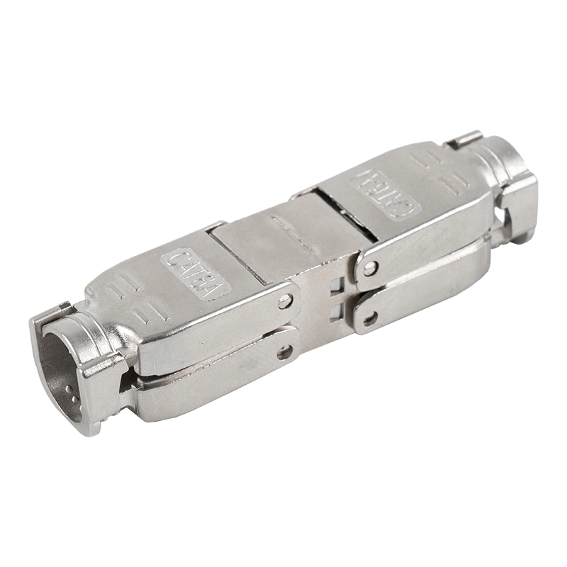 Cat6A skærmet Push-down Type Værktøjsfrit stik RJ-603S-3-C6A