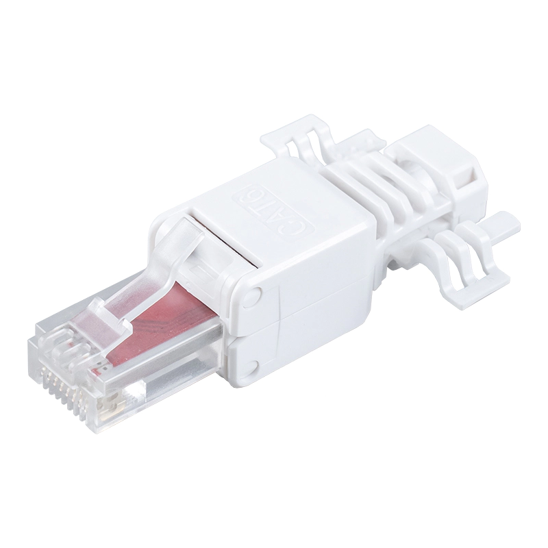 Cat6 uskærmet værktøjsfrit RJ45-stik (med vinger) RJ-688X-C6