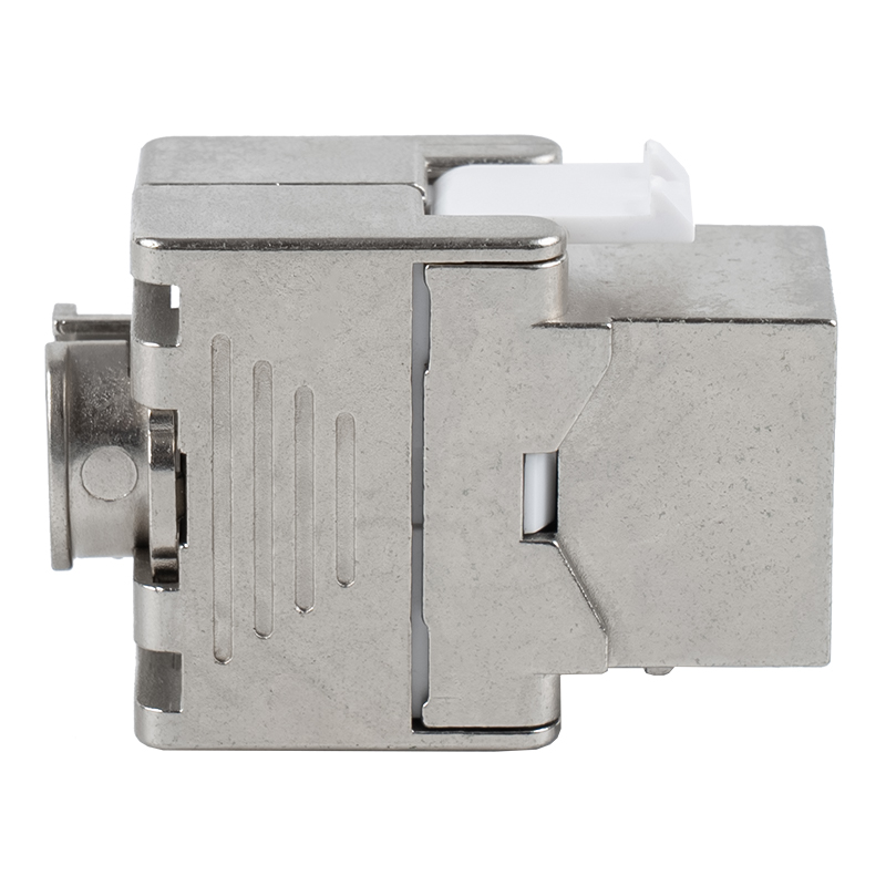 C6A Afskærmet 180° Tolless Keystone Jack (mini type) SM-635SC6A C6A Afskærmet 180° Tolless Keystone Jack (mini type) SM-635SC6A