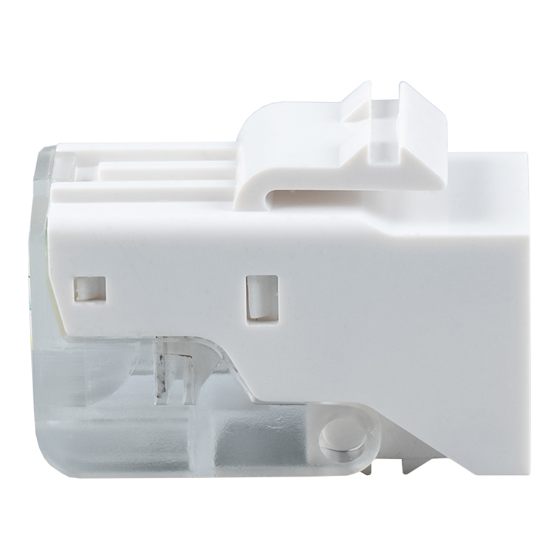 C5e Uafskærmet 90° Tolless Keystone Jack SM-2014H8C5E C5e Uafskærmet 90° Tolless Keystone Jack SM-2014H8C5E