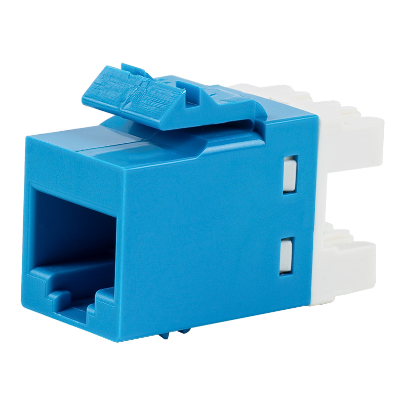 Cat6 uskærmet 180° modulært stik SM-2027H8C6 Cat6 uskærmet 180° modulært stik SM-2027H8C6