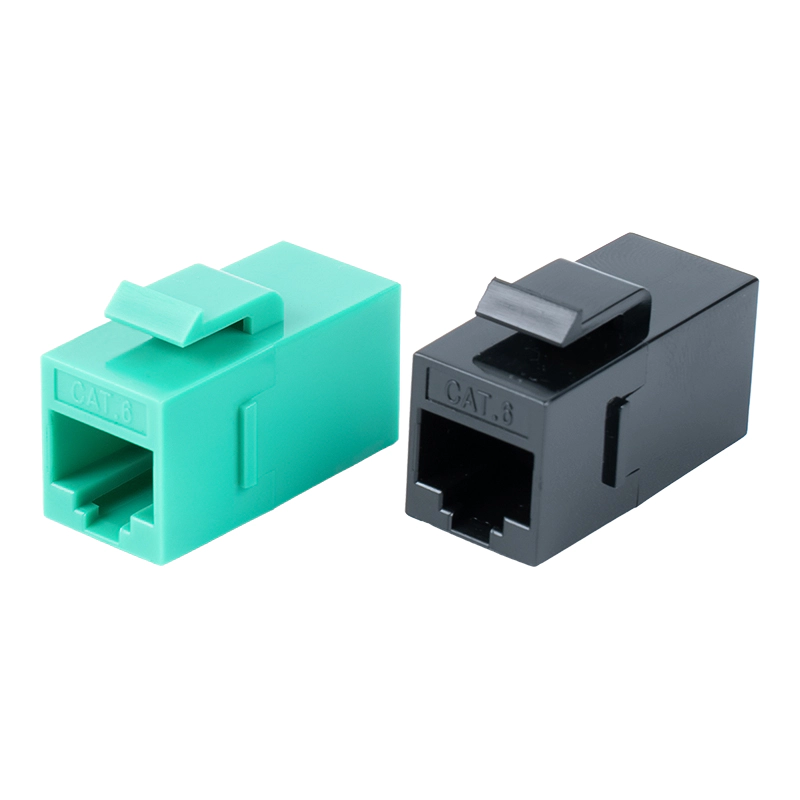 C6A uskærmet RJ45 inline kobling SM-2034C6