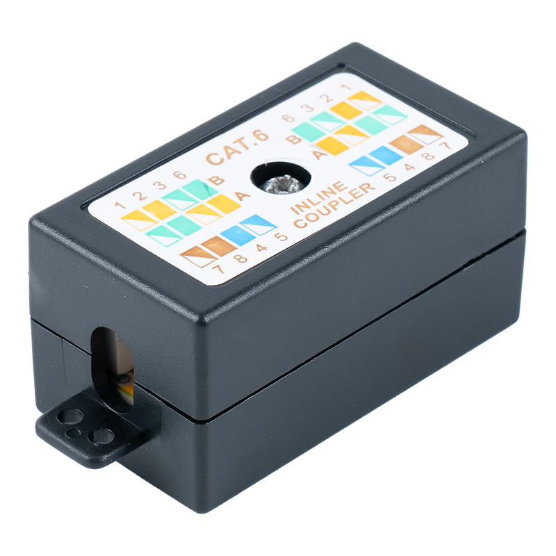 C5e uskærmet RJ45 inline kobling SM-2037C5E