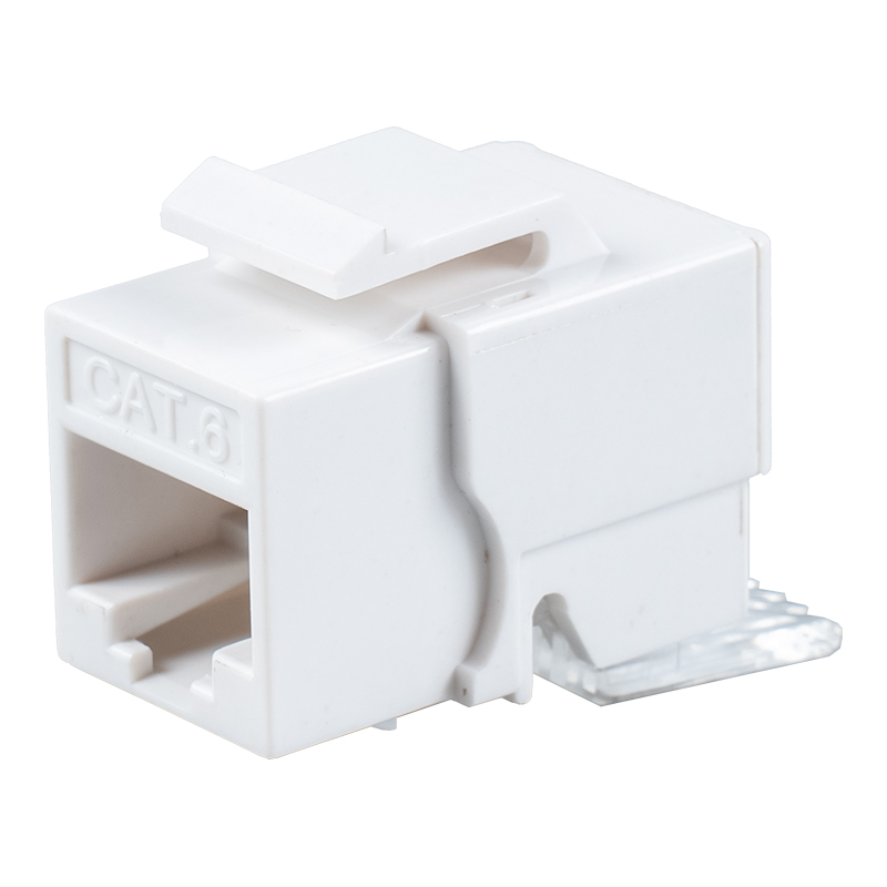 C6 Uafskærmet 90° Tolless Keystone Jack （minitype） SM-2052H8C6