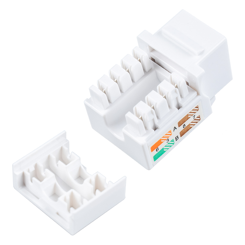 Cat6 Uafskærmet 90° Modular Jack SM-2053H8C6 Cat6 Uafskærmet 90° Modular Jack SM-2053H8C6