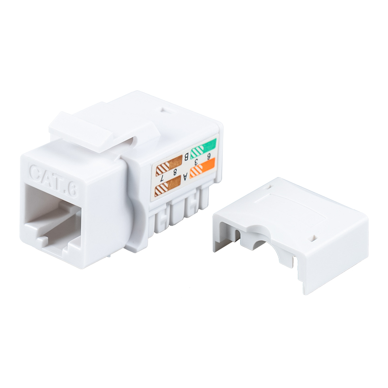 Cat6 Uafskærmet 90° Modular Jack SM-2053H8C6