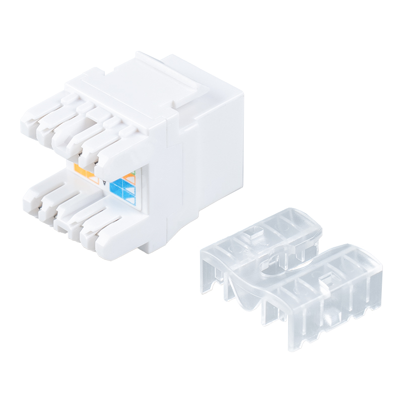 Cat6 Uafskærmet 180° Modular Jack (mini-type med lukker) SM-2089CD8C6-1 Cat6 Uafskærmet 180° Modular Jack (mini-type med lukker) SM-2089CD8C6-1