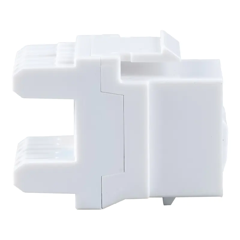 Cat6 Uafskærmet 180° Modular Jack (mini-type med lukker) SM-2089CD8C6-1 Cat6 Uafskærmet 180° Modular Jack (mini-type med lukker) SM-2089CD8C6-1