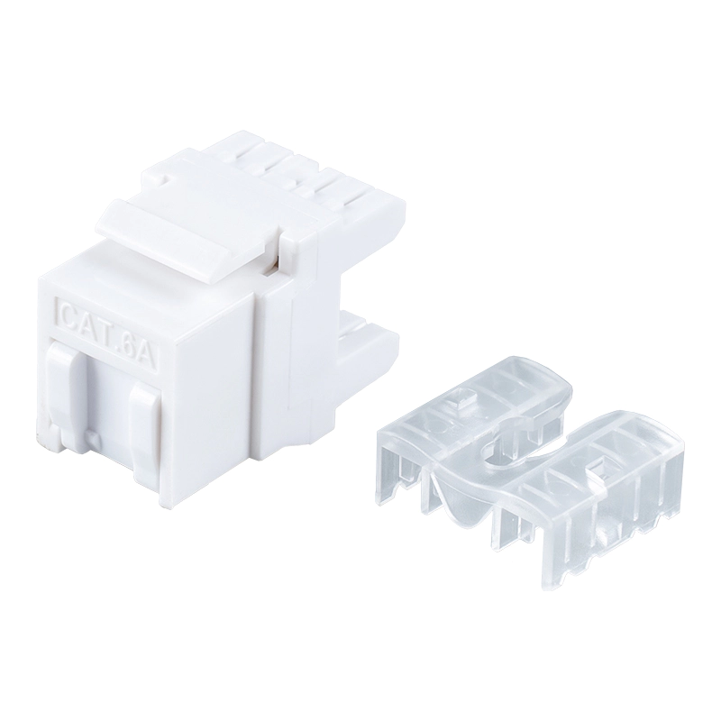 Cat6 Uafskærmet 180° Modular Jack (mini-type med lukker) SM-2089CD8C6-1