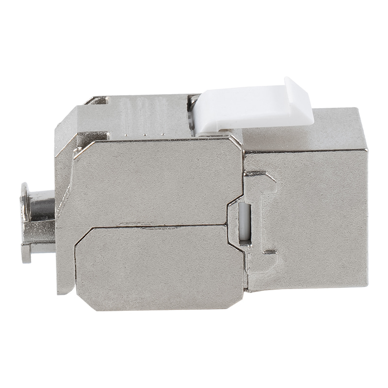 C6A Afskærmet 180° Tolless Keystone Jack (flip-open type) SM-2336SH8C6A C6A Afskærmet 180° Tolless Keystone Jack (flip-open type) SM-2336SH8C6A