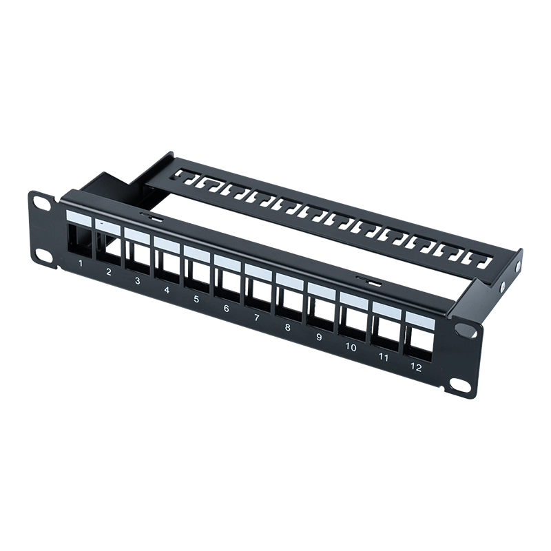 10-tommer 12-ports afskærmet luftfordelingsramme SP-3252S-12P