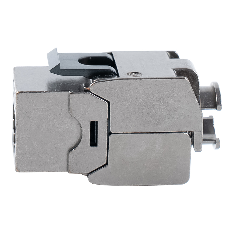 C6A Afskærmet 180° Tolless Keystone Jack (flip-open type) SM-2336SH8C6A C6A Afskærmet 180° Tolless Keystone Jack (flip-open type) SM-2336SH8C6A