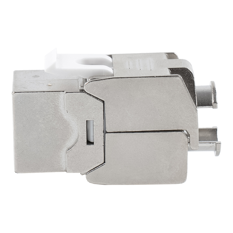 C6A Afskærmet 180° Tolless Keystone Jack (flip-open type) SM-2336SH8C6A C6A Afskærmet 180° Tolless Keystone Jack (flip-open type) SM-2336SH8C6A