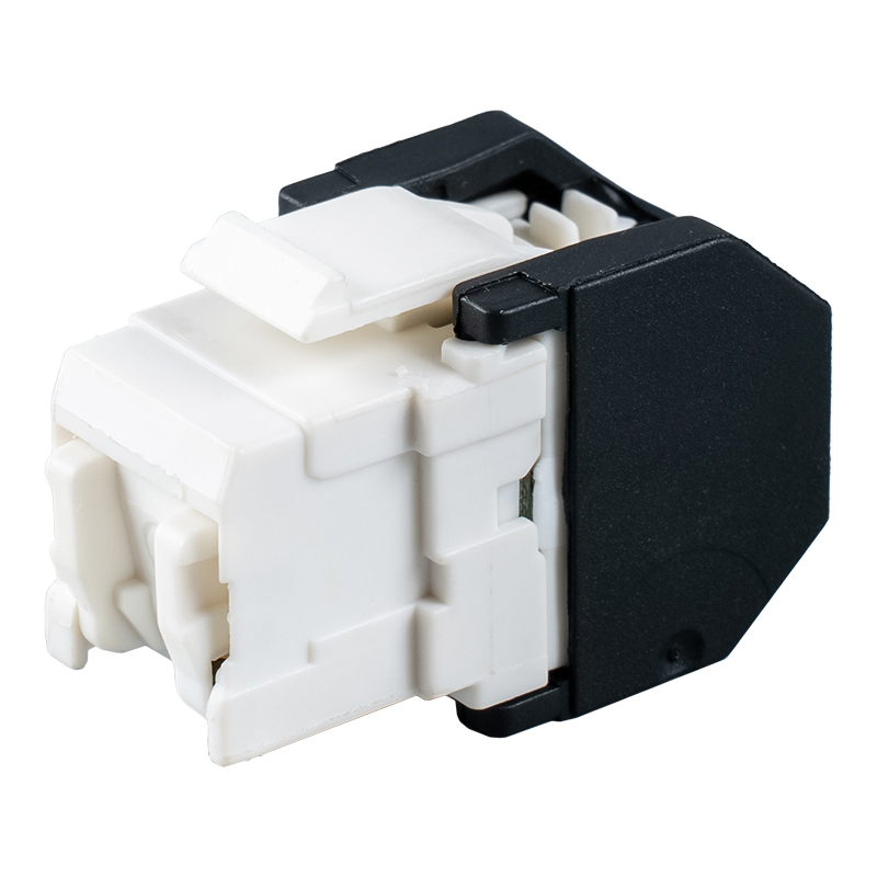 Cat6 Uafskærmet 180° værktøjsløs modulstik (med lukker) SM-2399H8C6