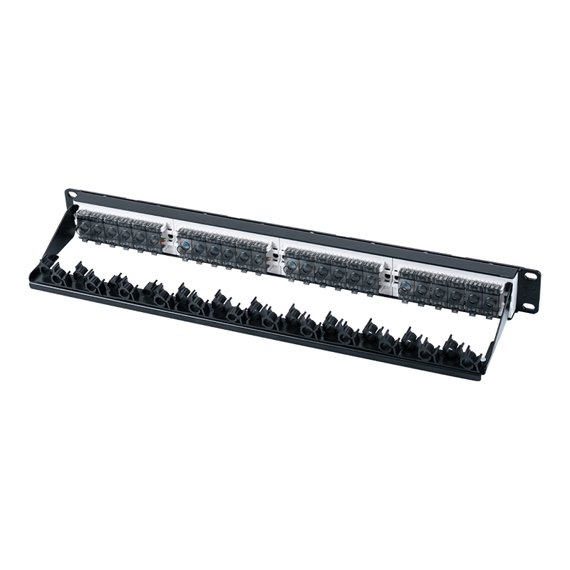 19-tommer 1U 24-ports uskærmet rack (flip-top plastikvindue) SP-3405-24P 19-tommer 1U 24-ports uskærmet rack (flip-top plastikvindue) SP-3405-24P