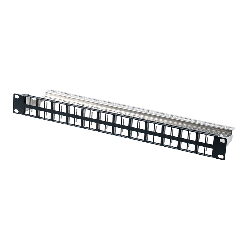 19-tommer 1U 24-ports afskærmet tomt rack (unummereret version) SP-3407-24P