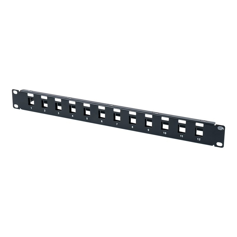 19-tommer 1U 12-ports afskærmet blank ramme SP-3409S-12P